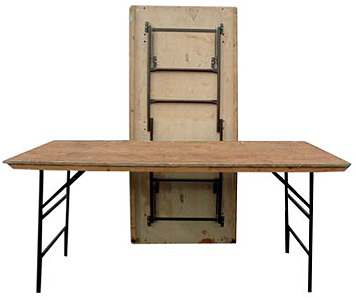 Table Buffet Bois 200x90cm Ht90cm